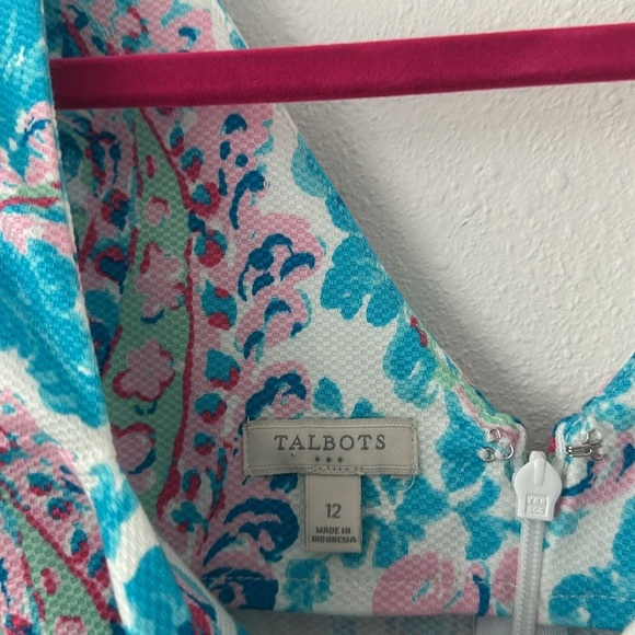 Fresco Paisley Sheath Dress - Picture 6 of 9